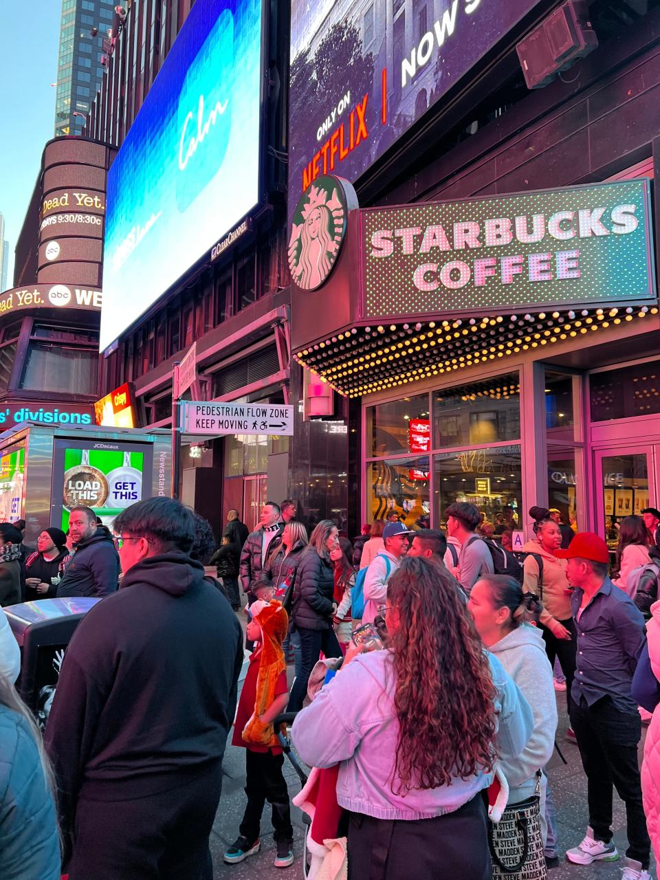 Times Square New York City crowds disappointing photos