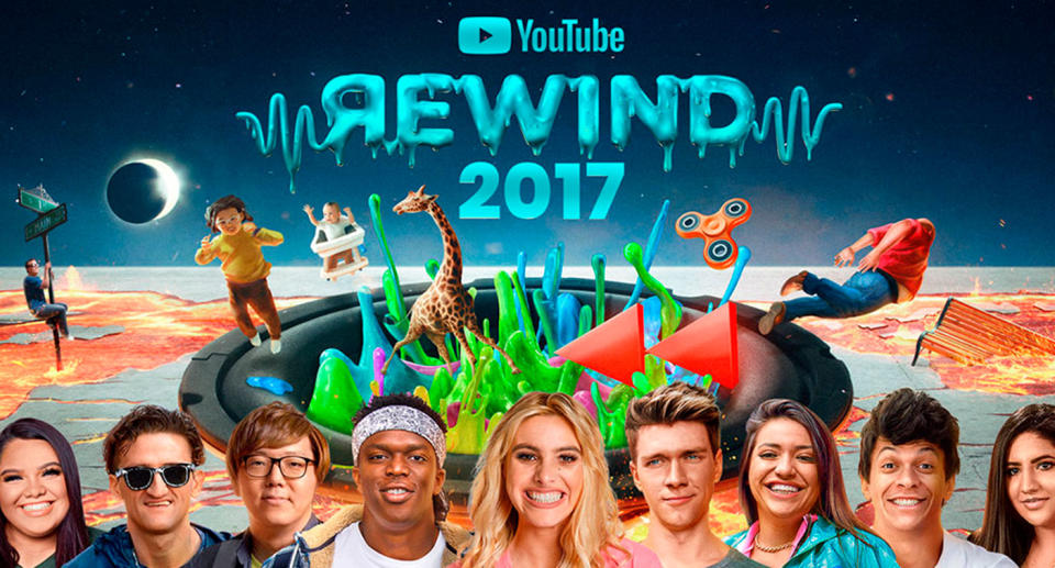 Lo mejor de YouTube en 2017, en un solo video. Foto: YouTube