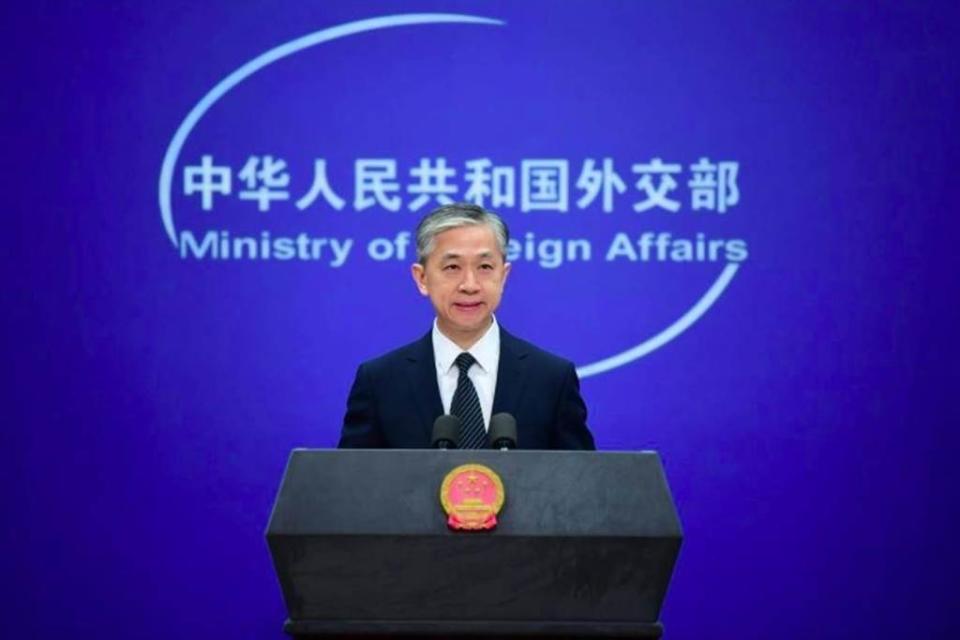 大陸外交部發言人汪文斌重申，台獨分裂活動是台海和平最大威脅。