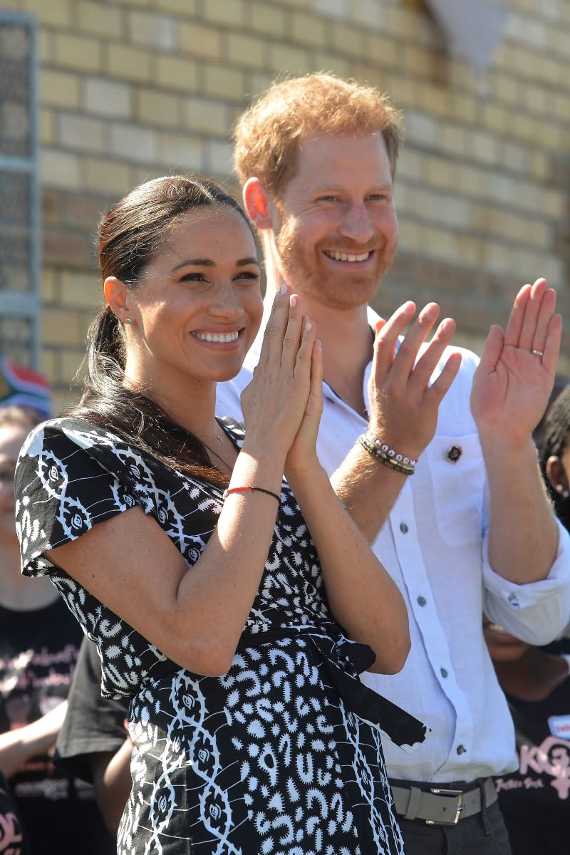 Pictures of Prince Harry and Meghan Markle