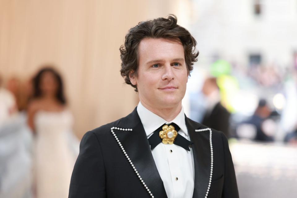 Jonathan Groff at the Met Gala on Monday (Getty Images for Karl Lagerfeld)