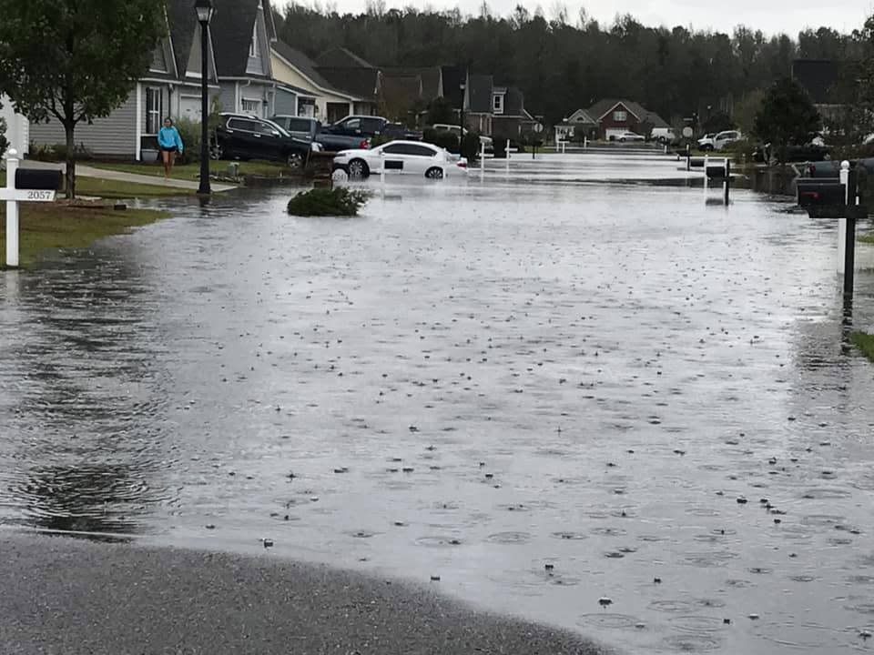 Hurricane Florence dumped inches of rain on the Cape Fear region, causing flooding in many neighborhoods.