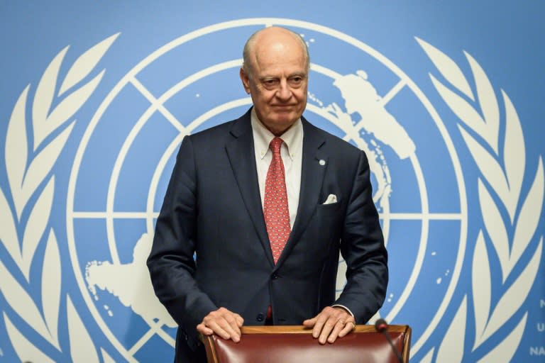 Staffan de Mistura will be replaced as UN Syria envoy on January 7