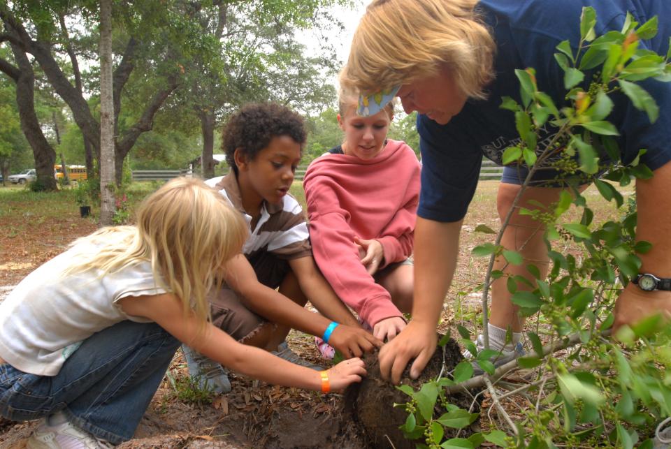 Arbor Day is a great opportunity to teach kids about planting trees properly.
