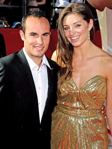 LANDON DONOVAN & BIANCA KAJLICH