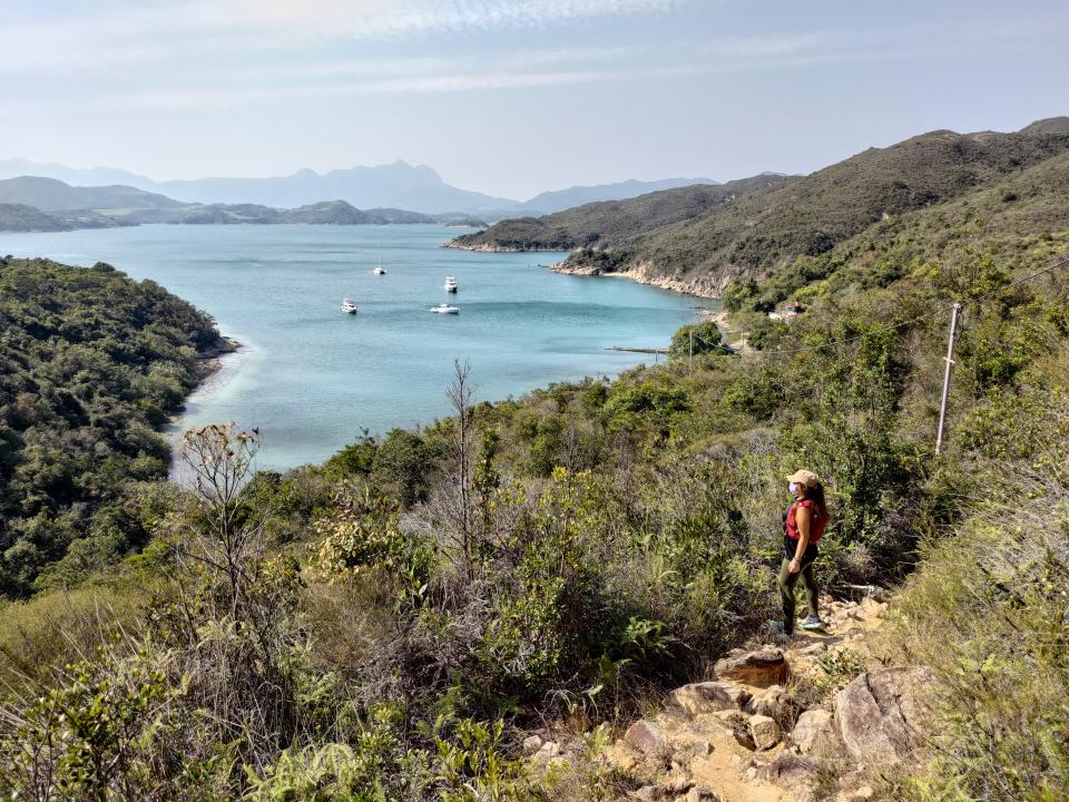 中途看大蛇灣美景