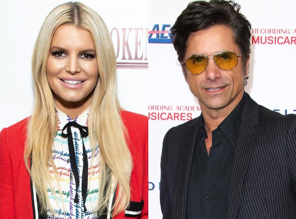 Jessica Simpson, John Stamos