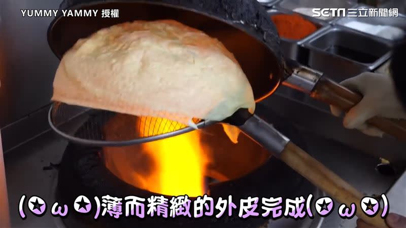 師傅花費三年才練就的「烘蛋」技術。（圖／YUMMY YAMMY　授權）