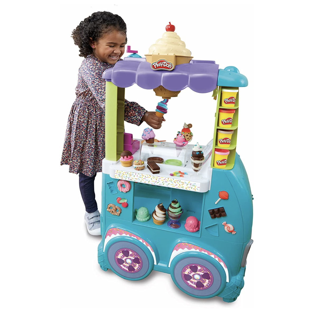 Play-Doh Kitchen Creations Ice Cream Toy Truck