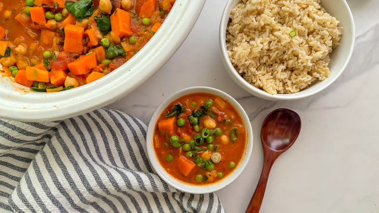 small bowl of curry