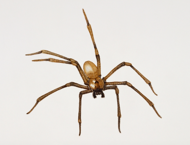 Deadly: The brown recluse spider is native to North America (Getty)