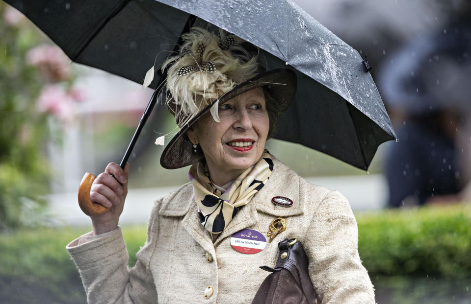 La princesa Anne, hija de la Reina Isabel II y hermana del príncipe Carlos, heredero a la corona británica (AP)