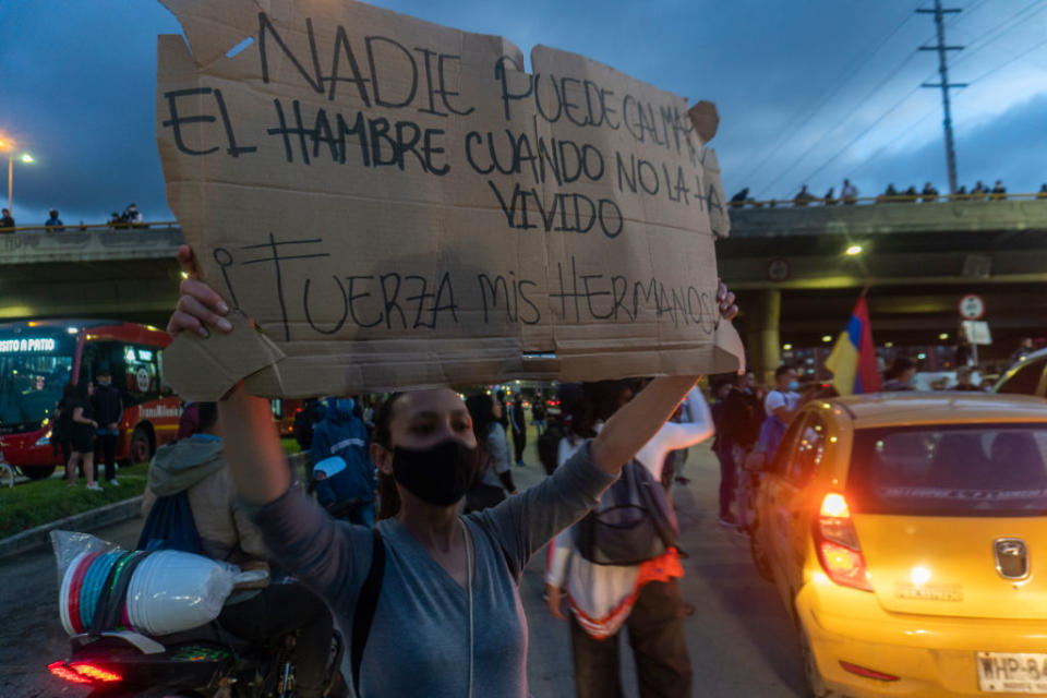 Protestas en Colombia