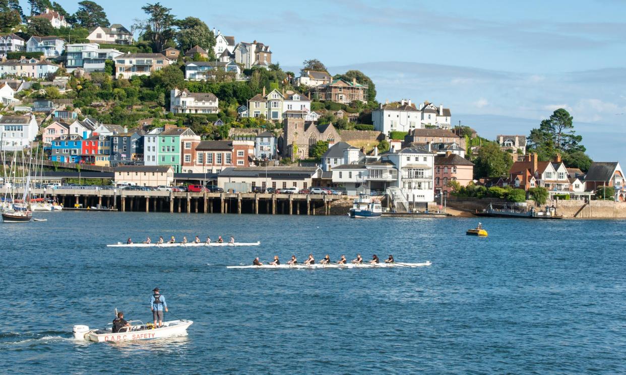 <span>There are events for all ages at the Dartmouth regatta in Devon.</span><span>Photograph: Max Styles</span>