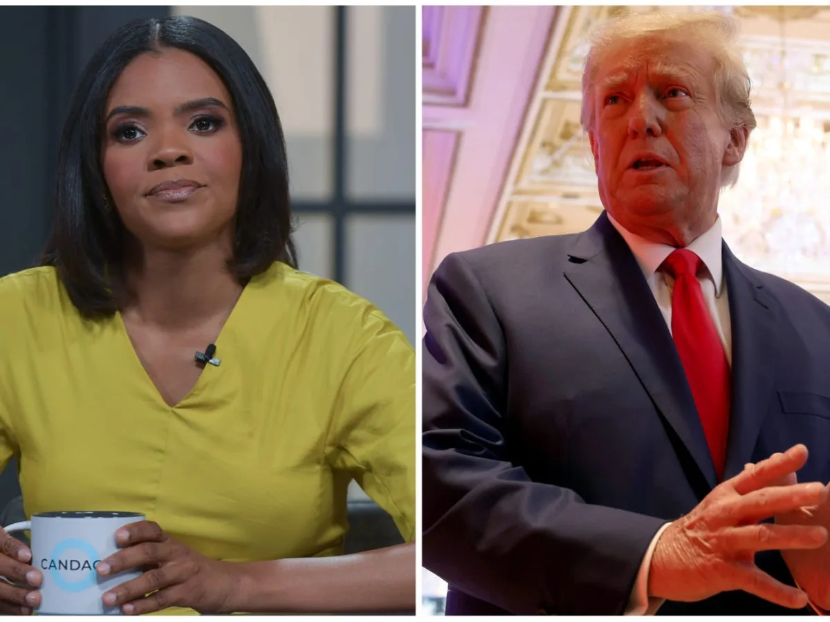 Conservative firebrand Candace Owens says Trump being rude to her made her reali..