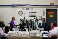 Operations at the Thurston County Ballot Processing Center in Tumwater