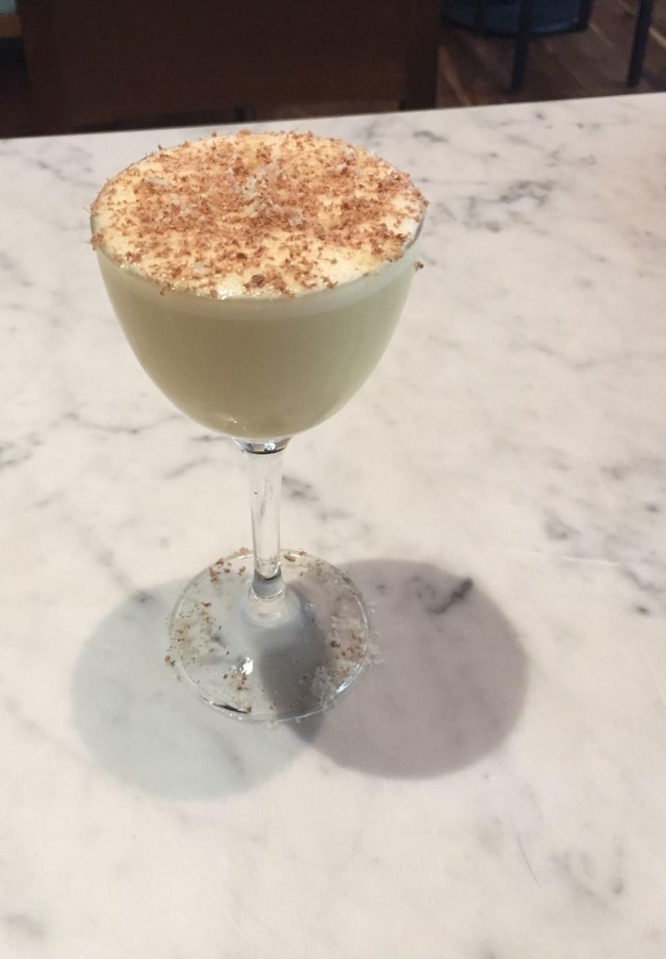 10) Flatiron Flip Eggnog With Bourbon