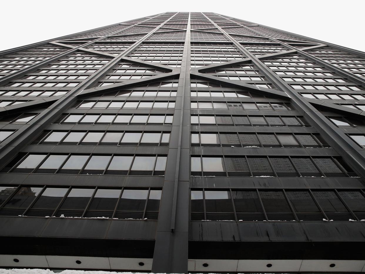 One of Chicago's most famous skyscrapers changed its name from the John Hancock Centre to the name of its address, 875 North Michigan Avenue: Scott Olson/Getty Images