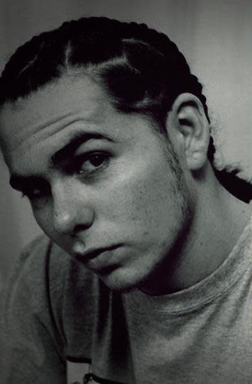 pitbull with braids