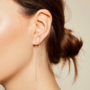 18) Needle and Thread Earrings