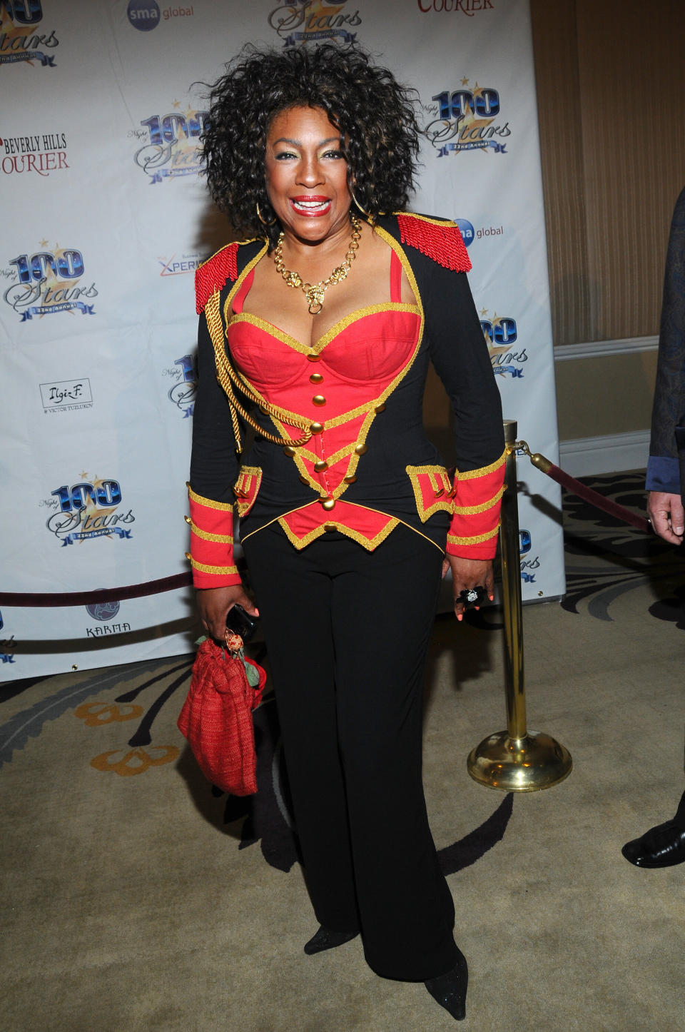 Mary Wilson attends the 22nd Annual Night Of 100 Stars Oscar Viewing Gala in Beverly Hills on Feb. 26, 2012.