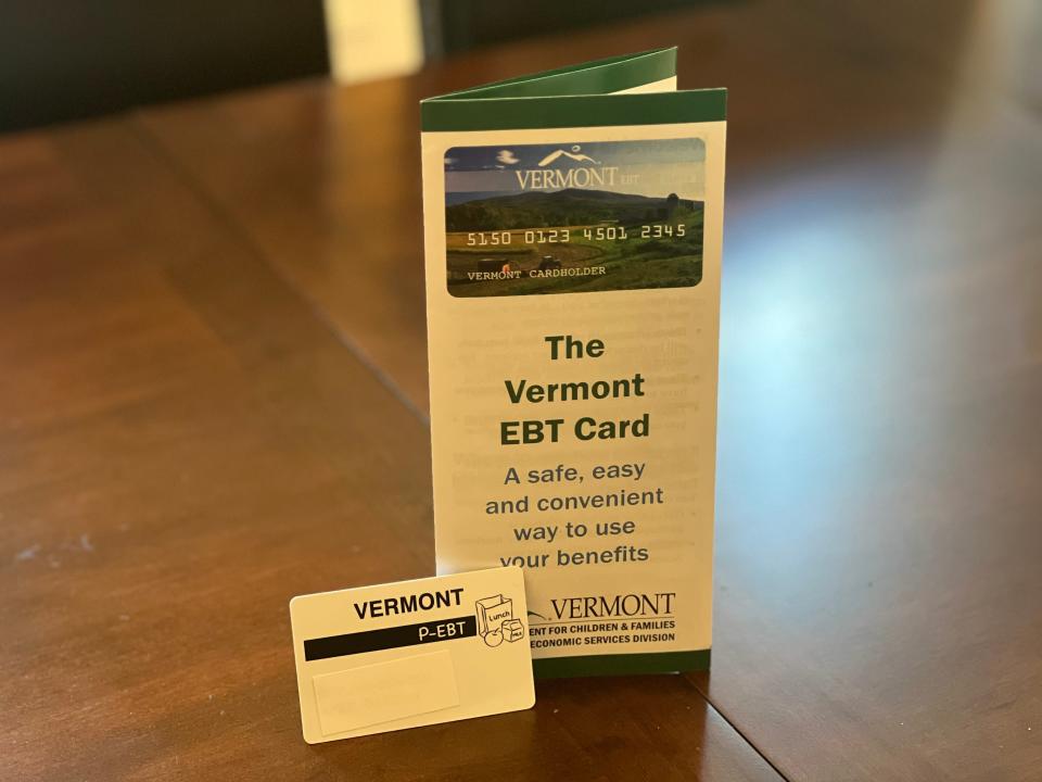 Vermont families may have received a P-EBT card in the mail that came pre-loaded with at least $120 be used on food purchases.