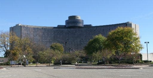 The former Hyatt Regency in Dearborn, as seen in a file photo.