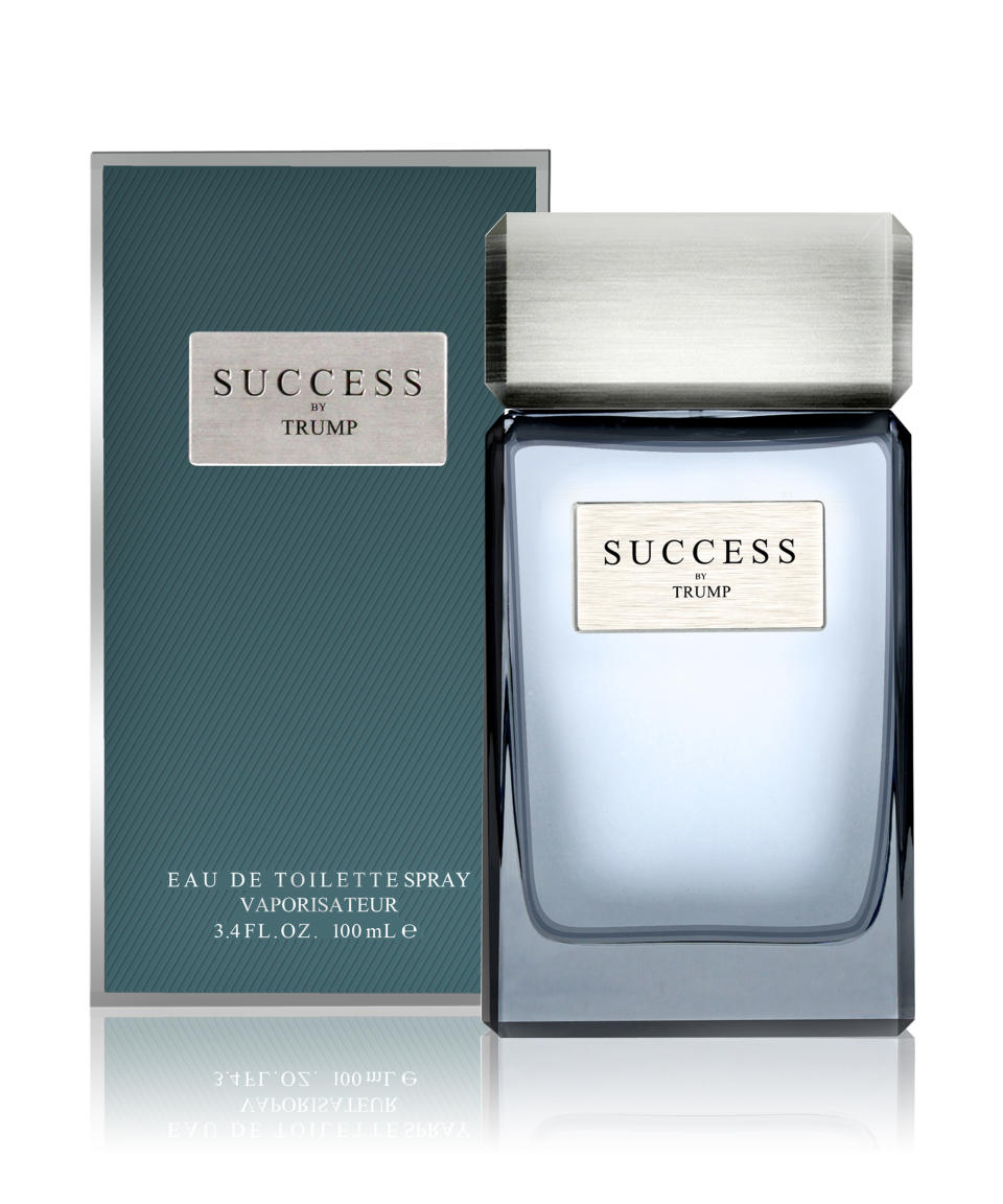 In this product image released by Five Star Fragrance Co., "Success," a fragrance by business mogul Donald Trump, is shown. (AP Photo/Five Star Fragrance Co.)