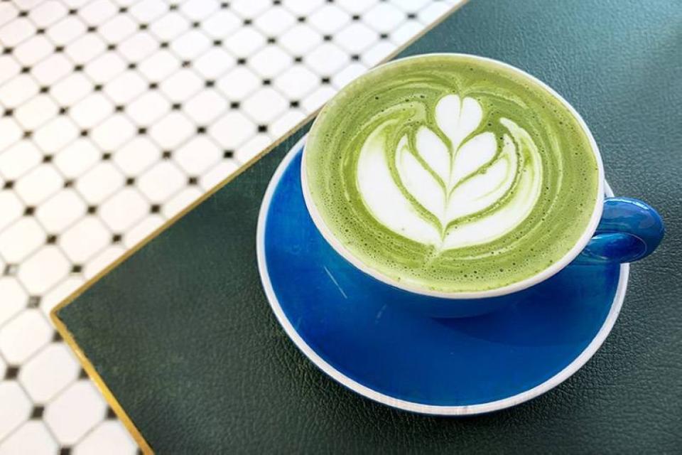 Matcha latte.