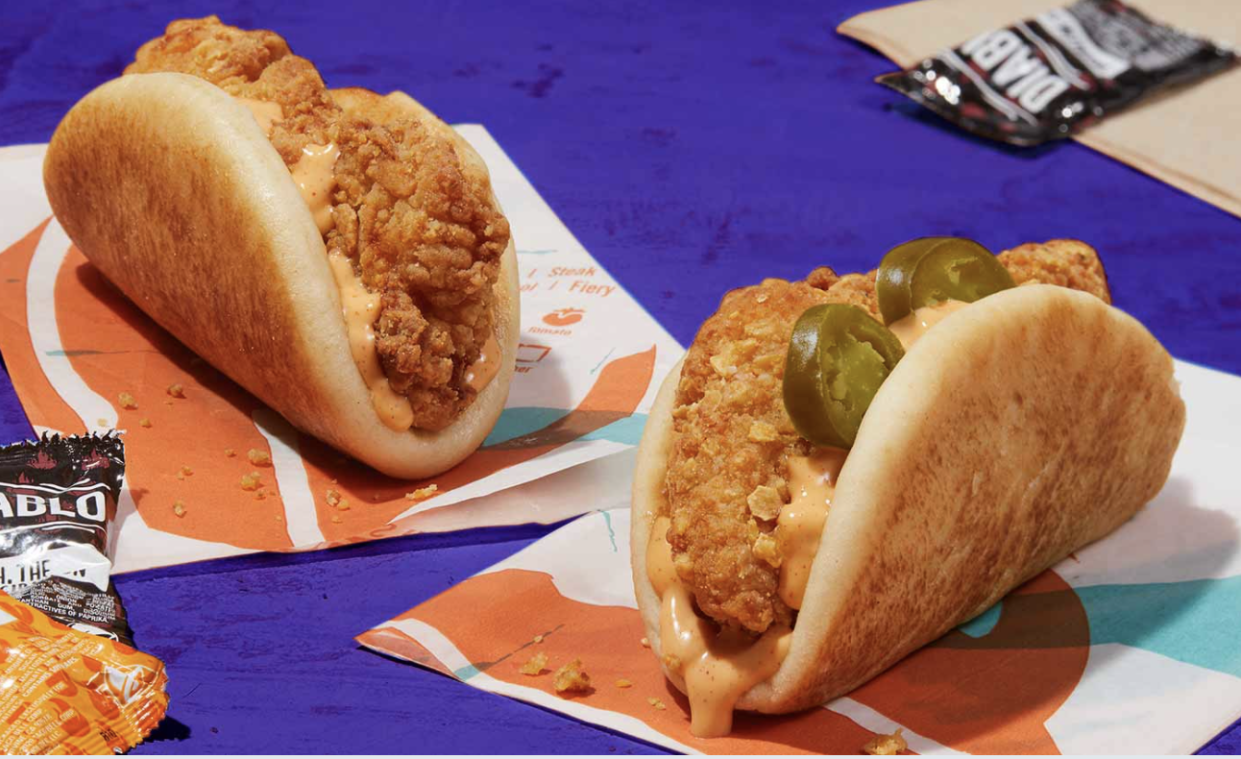 Taco Bell's Crispy Chicken Sandwich Taco (Courtesy: Taco Bell)