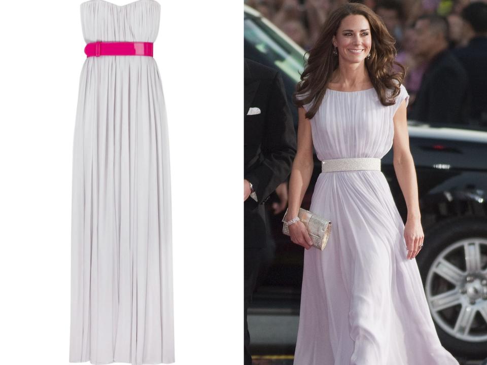 kate middleton alexander mcqueen dress