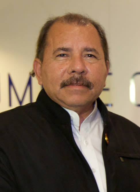 尼加拉瓜總統丹尼爾·奧爾特加（Daniel Ortega）。   圖 : 翻攝自維基百科