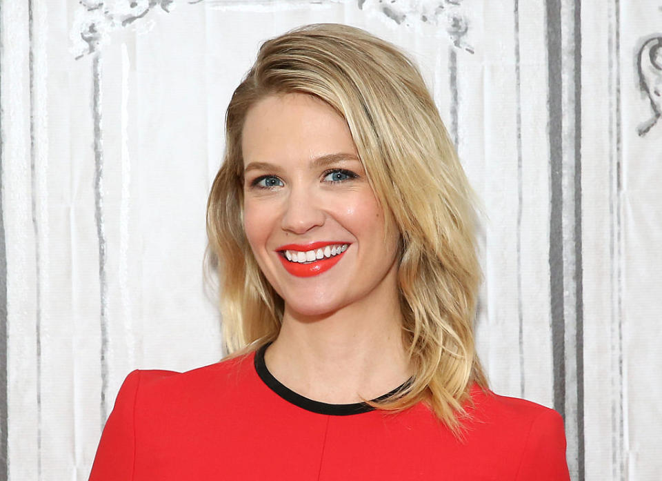 Check out the new super unique ink that January Jones got in honor of her son