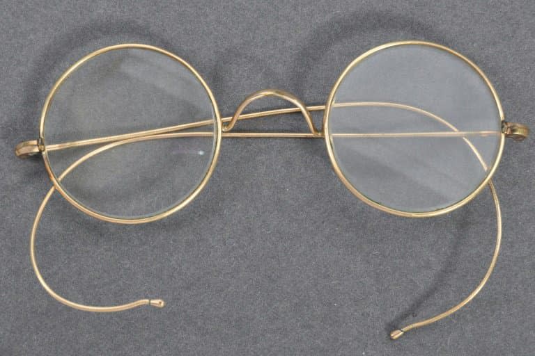 Une paire de lunettes ayant appartenu à Gandhi, sur une ohoto fournie le 19 août 2020 par la maison de vente aux enchères East Bristol Auctions - - © 2019 AFP