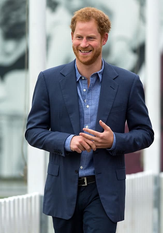 Prince Harry has never been shy about wanting to have kids one day. Photo; Getty