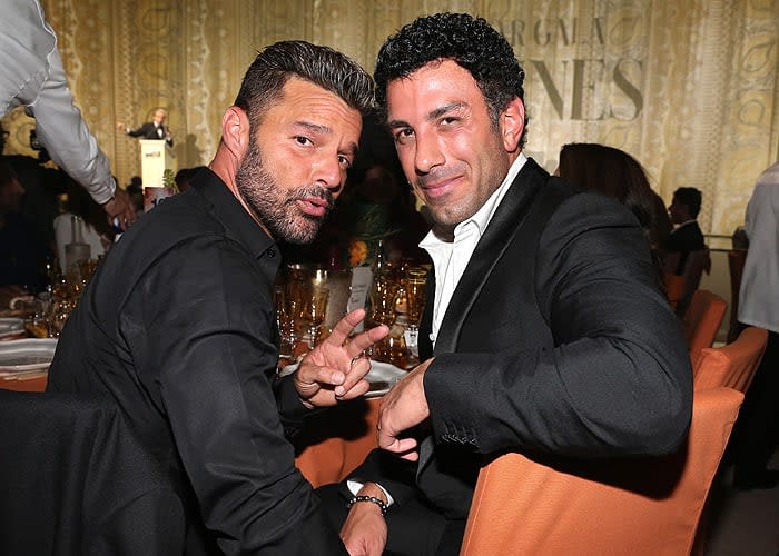 Ricky Martín y Jwan Yosef