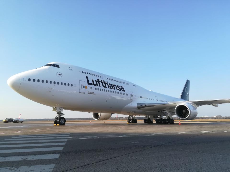 Lufthansa Boeing 747 8