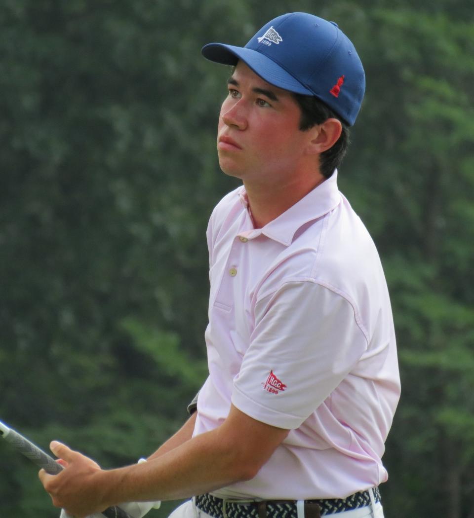 Teen Thomas O'Neill tied for sixth at the 103rd New Jersey Open Golf Championship at his home course, Hackensack GC in Emerson, on Wednesday, July 26, 2023.