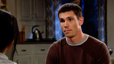  Finn (Tanner Novlan) in The Bold and the Beautiful. 