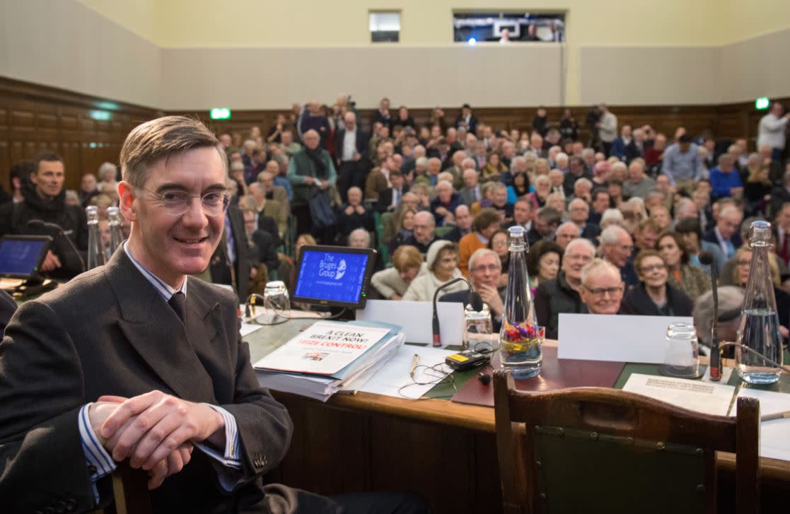 Leaning to the right? Jacob Rees-Mogg (PA)