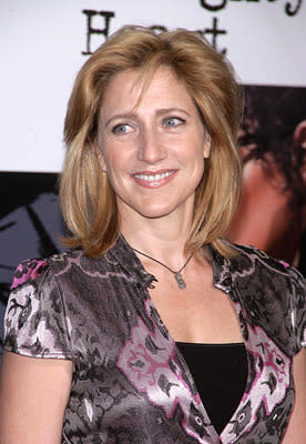 Edie Falco at the New York premiere of Paramount Vantage's A Mighty Heart