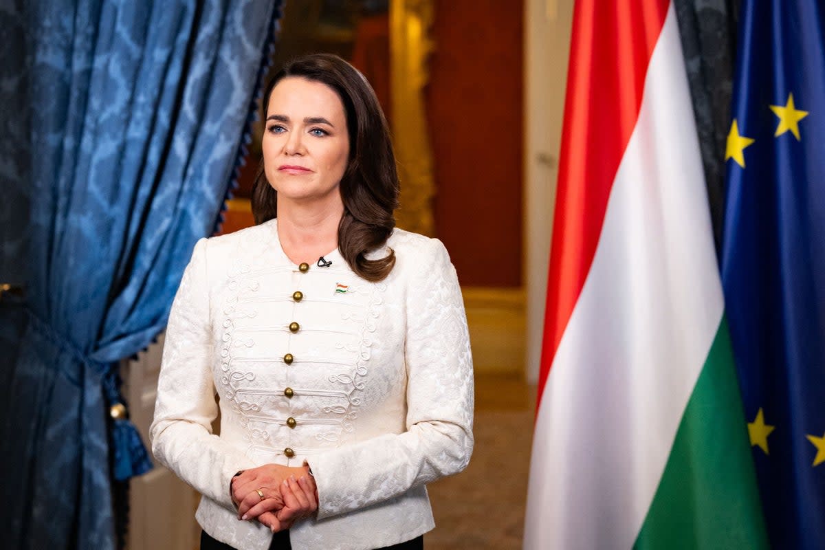 Katalin Novak has resigned as Hungary’s President (AFP via Getty Images)