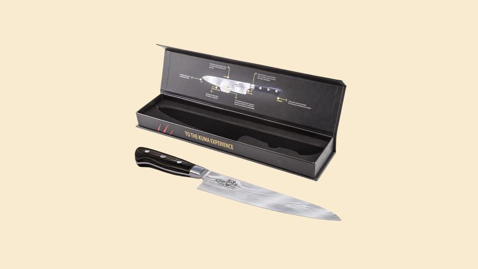 Treat them with a new Japanese chef's knife.