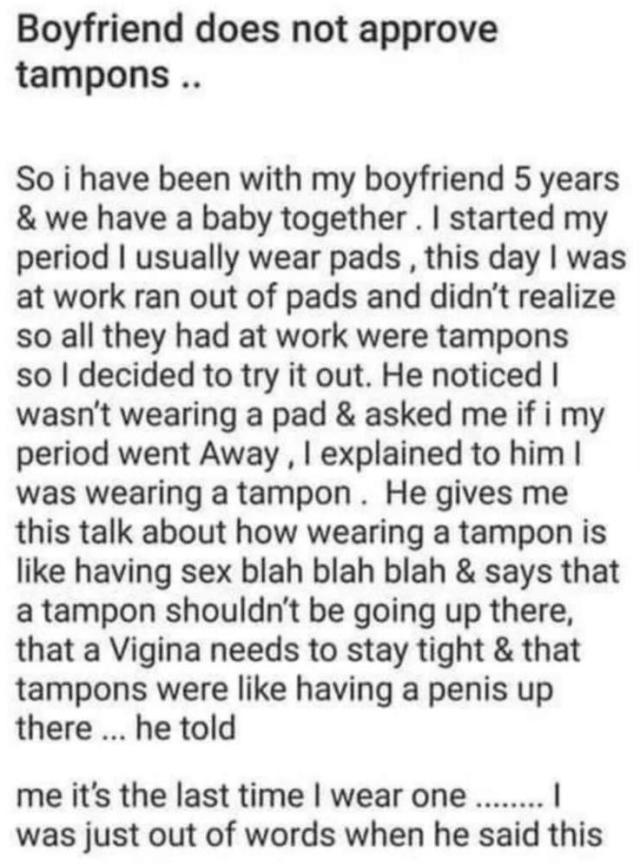 Tampons: how do they work : r/NotHowGirlsWork