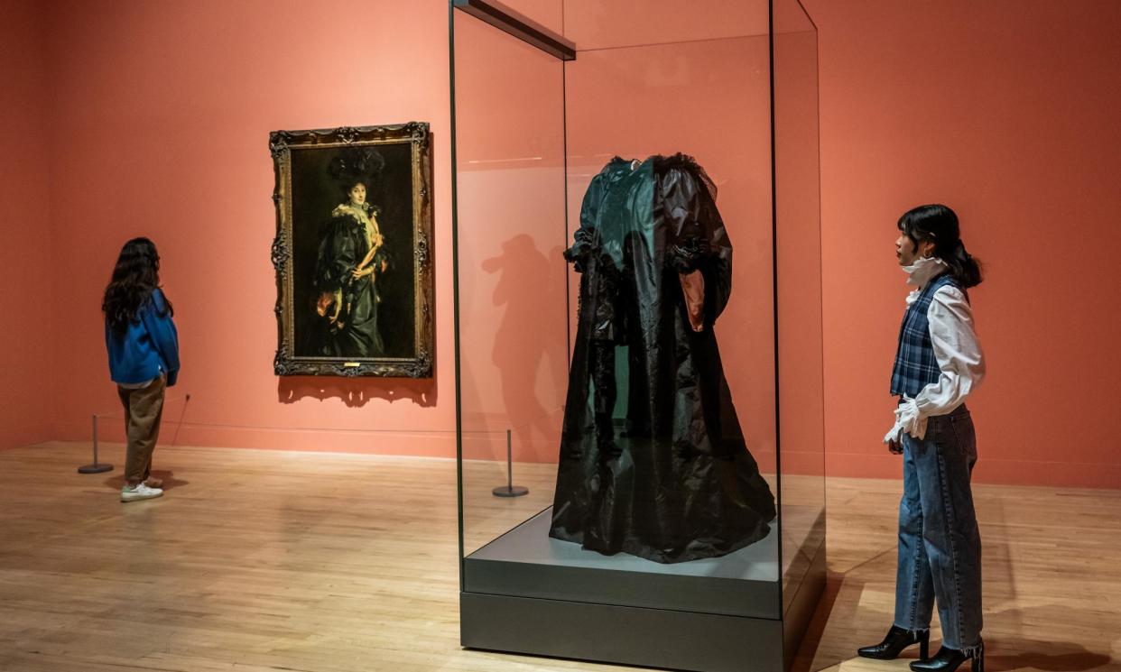 <span>The exhibition features 60 paintings by John Singer Sargent alongside several period dresses, many of which were worn by the sitters themselves.</span><span>Photograph: Guy Bell/REX/Shutterstock</span>