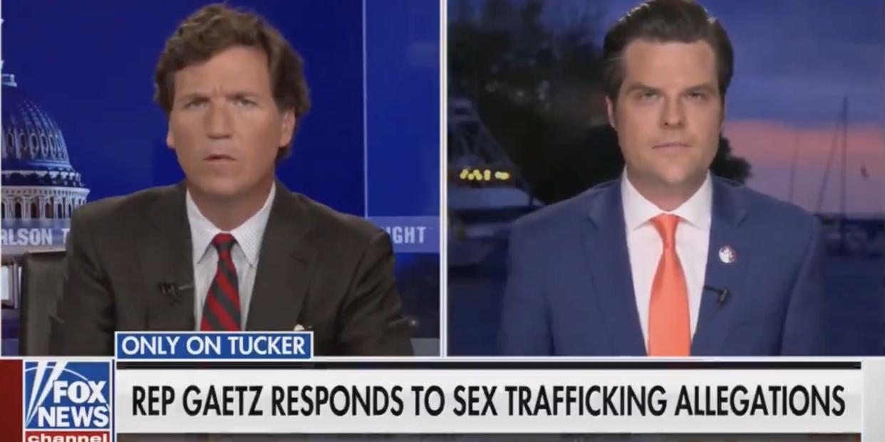 tucker carlson matt gaetz