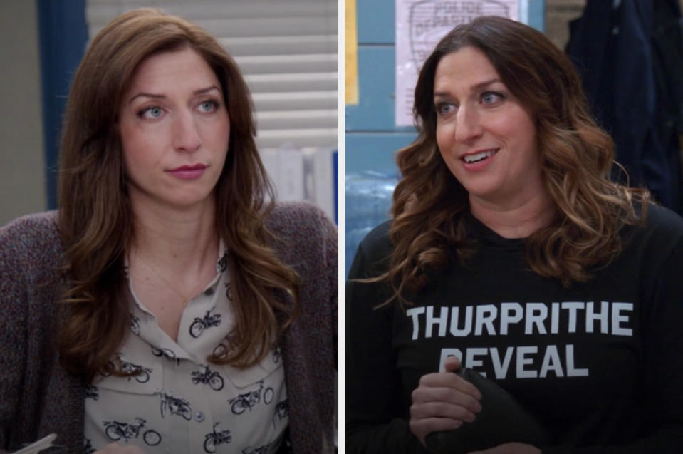 Gina in the first and last episode