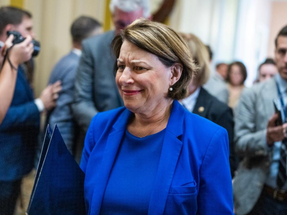 Sen. Amy Klobuchar of Minnesota