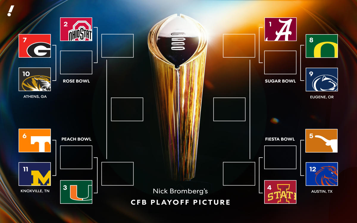 College Football Playoff Picture: Here’s what the 12-team bracket looks like after Week 5