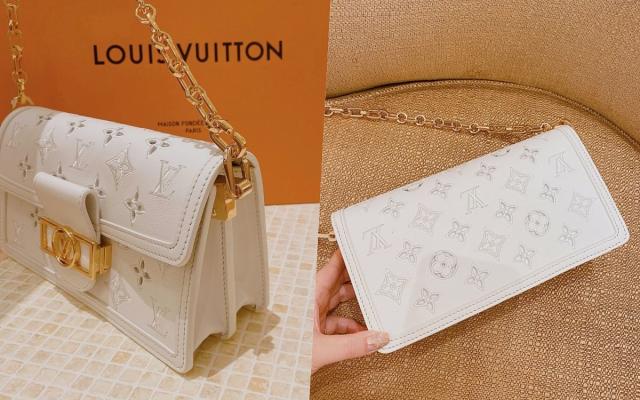 Louis Vuitton Broderie Anglaise Monogram Dauphine East West - Crossbody  Bags, Handbags